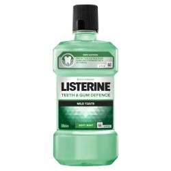 Apa de gura zero alcool Teeth and Gums Defense, 500ml, Listerine