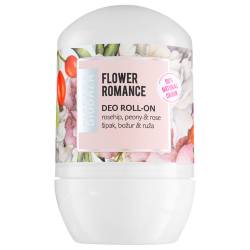 Deodorant natural pentru femei pe baza de piatra de alaun Flower Romance, 50ml, Biobaza
