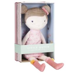 Papusa textila Rosa - 50 cm, 1 bucata, Little Dutch