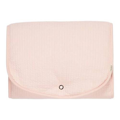 Salteluta portabila pentru schimbat scutece Pure Soft Pink, 1 bucata, Little Dutch