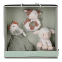 Cutie cadou pentru bebelusi Little Farm, 1 bucata, Litle Dutch