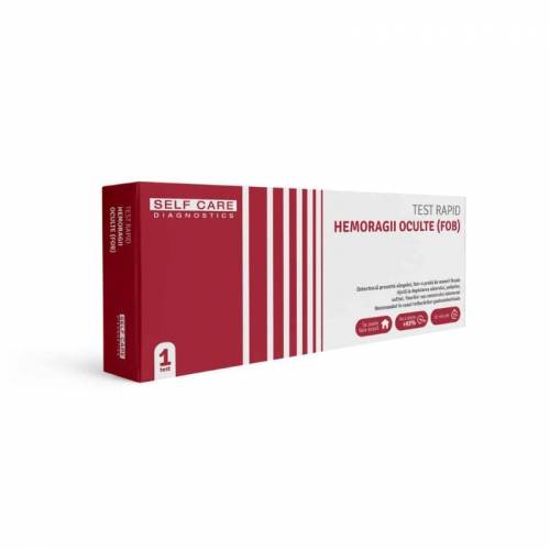 Test rapid hemoragii oculte (FOB), 1 bucata, Self Care