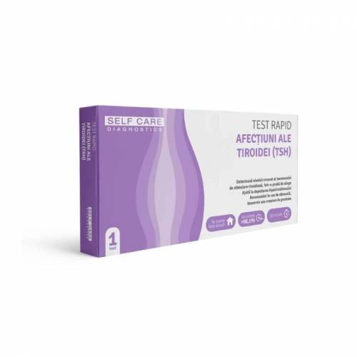 Test rapid afectiuni ale tiroidei (TSH), 1 bucata, Self Care