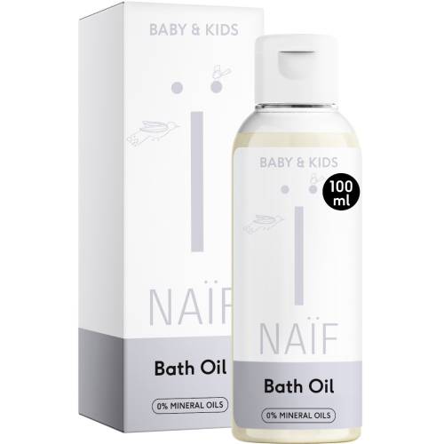 Ulei hidratant de baie pentru bebelusi si copii, 100ml, Naif