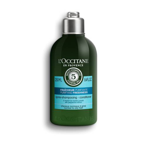 Balsam pentru par cu efect revitalizant Purifying, 250ml, L'Occitane