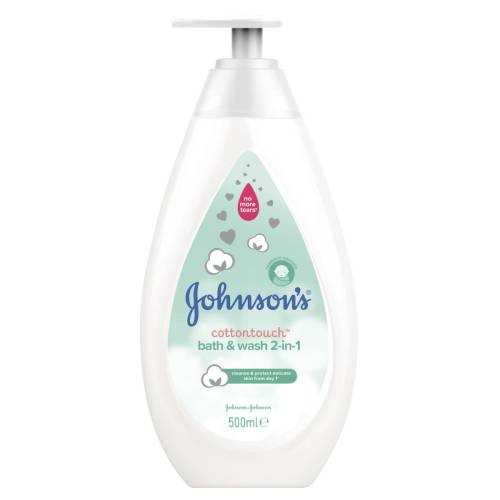 Lotiune pentru spalare Cotton Touch, 500 ml, Johnson&Johnson