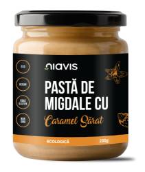 Pasta de migdale cu caramel sarat, 200g, Niavis