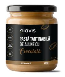 Pasta tartinabila de alune cu ciocolata ecologica, 200g, Niavis