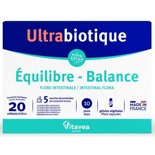 Probiotic Equilibre - Balance, 10 capsule, Ultrabiotique