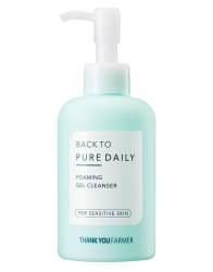 Gel spumant pentru curatare Back to Pure Daily, 200ml, Thank You Farmer