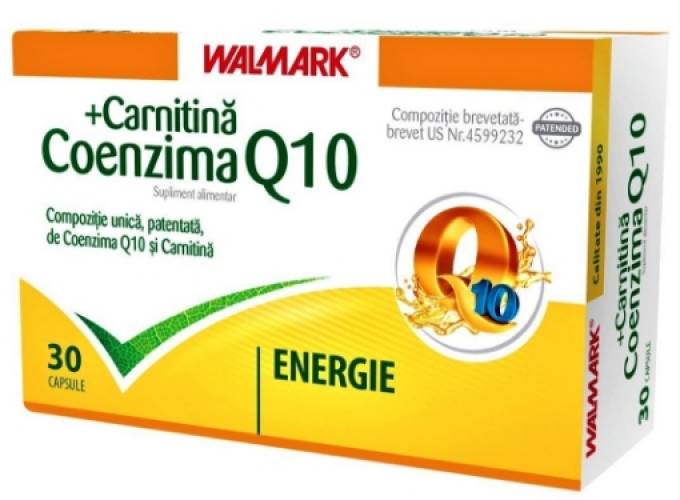 Walmark Coenzima Q10 + Carnitina - 30 capsule