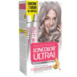 Vopsea de par permanenta Ultra Duo Max Nr. 10.19, 200ml, Loncolor