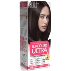 Vopsea de par permanenta Ultra Nr. 3, 110ml, Loncolor