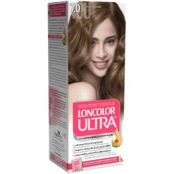 Vopsea de par permanenta Ultra Nr. 7.0, 110ml, Loncolor