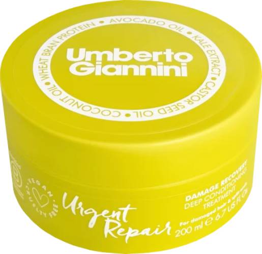 Masca reparatoare pentru par deteriorat Urgent Repair, 200ml, Umberto Giannini