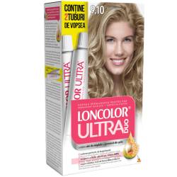 Vopsea de par permanenta Ultra Duo Max Nr. 9.10, 200ml, Loncolor