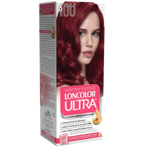 Vopsea de par permanenta Ultra Nr. 6, 110ml, Loncolor
