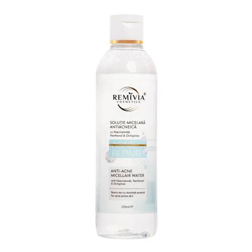 Solutie micelara antiacneica, 250ml, Remivia