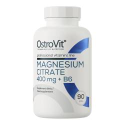 Magneziu Citrat 400mg + B6, 90 tablete, OstroVit