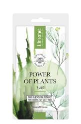 Masca faciala hidratanta Power of Plants Aloe, 1 bucata, Lirene
