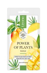 Masca faciala energizanta Power of Plants Mango, 1 bucata, Lirene