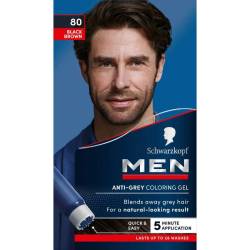 Gel colorant pentru barbati Perferct Negru Men, 1 bucata, Schwarzkopf