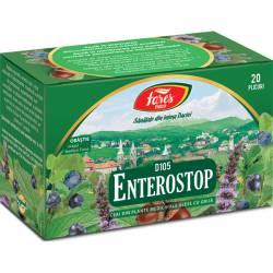 Ceai Enterostop D105, 20 plicuri, Fares