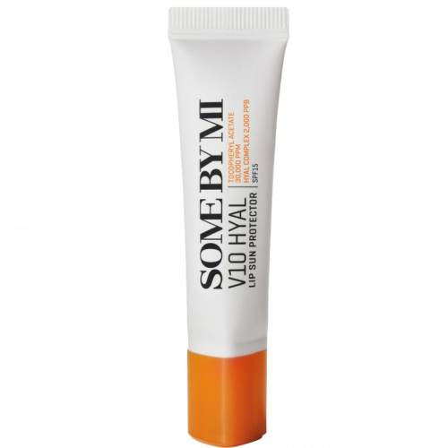 Balsam pentru buze hranitor cu factor de protectie solara SPF15 V10 Hyal Line, 7ml, Some By Mi