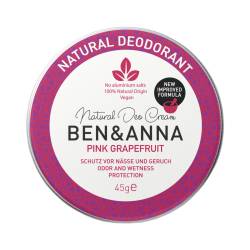 Deodorant natural crema Pink Grapefruit, 45g, Ben&Anna