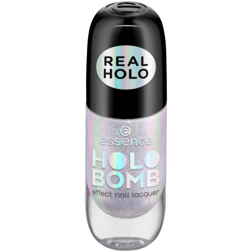 Lac pentru unghii Holo Bomb Effect 01 - Ridin' Holo, 8ml, Essence