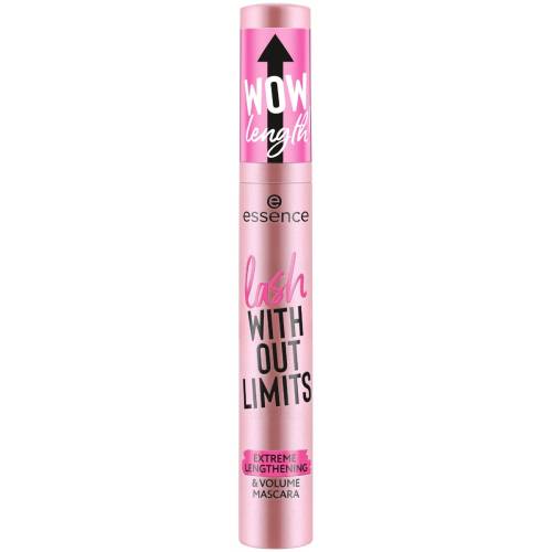 Mascara Lash Without Limits Extreme Lengthening & Volume 01 - Ultra Black, 13ml, Essence