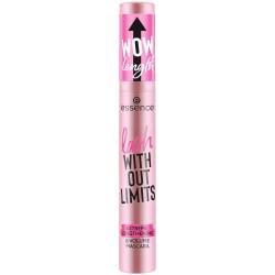 Mascara Lash Without Limits Extreme Lengthening & Volume 01 - Ultra Black, 13ml, Essence