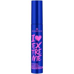 Mascara rezistenta la apa I Love Extreme Volume, 12ml, Essence