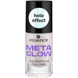 Top coat Meta Glow transforming top coat, 8ml, Essence
