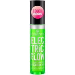 Ulei care isi schimba culoarea pentru buze si obraz Electric Glow colour changing lip & cheek oil, 4.4ml, Essence