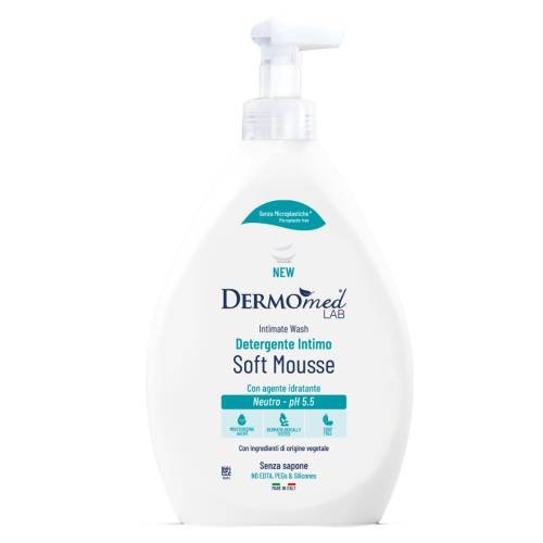 Spuma de sapun intim Neutru, 600ml, Dermomed