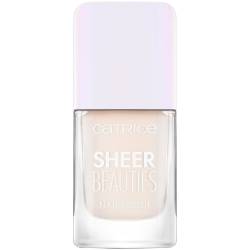 Lac pentru unghii Sheer Beauties Nail Polish 010 - Milky Not Guilty, 10.5ml, Catrice