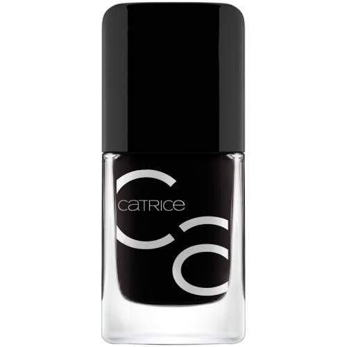 Lac pentru unghii gel ICONAILS Gel Lacquer 20 - Black To The Routes, 10.5ml, Catrice