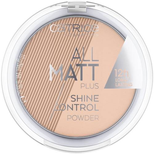 Pudra compacta All Matt Plus Shine Control Powder 030 - Warm Beige, 10g, Catrice