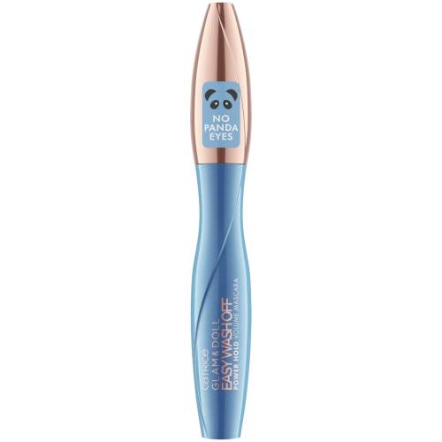 Mascara Glam & Doll Easy Wash Off Power Hold Volume 010 - Ultra Black, 9ml, Catrice