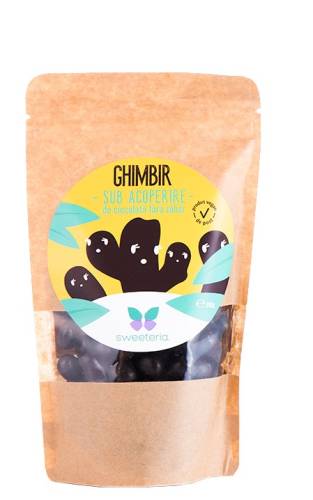 Ghimbir invelit in ciocolata, 250g, Sweeteria