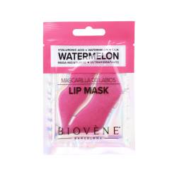 Masca de buze cu acid hialuronic si centella asiatica Watermelon Mega-Moisturize, 1 bucata, Biovene