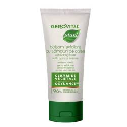Balsam exfoliant cu samburi de caise pentru ten normal-mixt Plant, 100ml, Gerovital