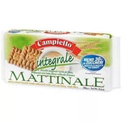 Biscuiti integrali cu 7% fibre Matinale, 330g, Campiello