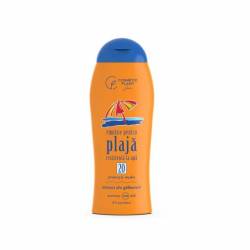 Emulsie plaja cu galbenele, rezistenta la apa, SPF20, 200 ml, Cosmetic Plant