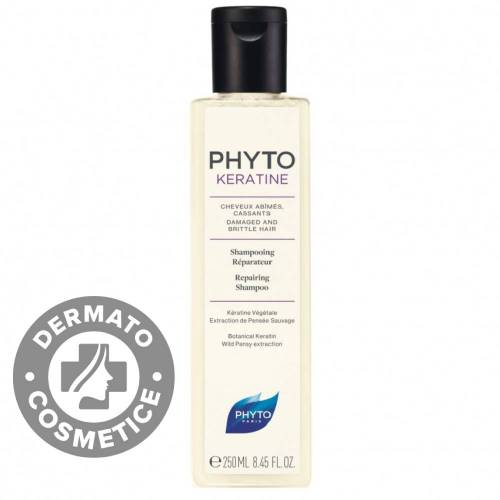 Sampon reparator Phytokeratine pentru par deteriorat, 250ml, Phyto