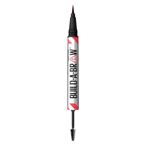 Marker de sprancene si gel de fixare 2 in 1 259 Ash Brown Build a Brow, 1.4g, Maybelline
