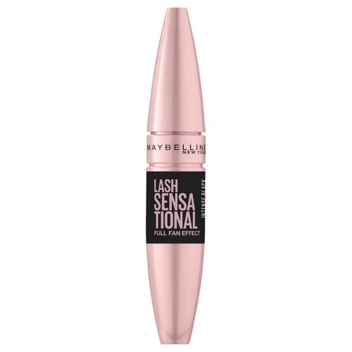 Mascara pentru volum si gene definite Lash Sensational Intense Black, 9.5ml, Maybelline