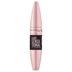 Mascara pentru volum si gene definite Lash Sensational Intense Black, 9.5ml, Maybelline