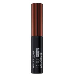 Vopsea gel pentru sprancene Tattoo Brow Peel-Off Tint Dark Brown, 4.9g, Maybelline